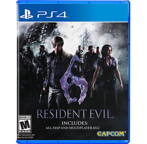 RESIDENT EVIL 6 HD (PS4)