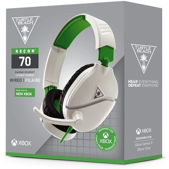 GAMING HEADSET RECON 70 BLANCO Y VERDE (TURTLE BEACH)