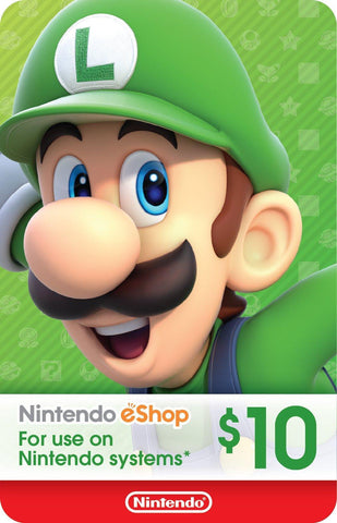 E-SHOP CARD $10 (DIGITAL CODE) NINTENDO