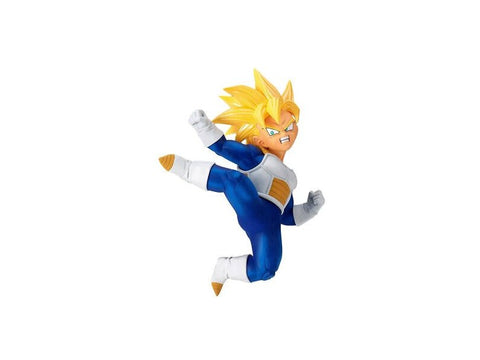 GOHAN NIÑO SUPER SAYAYIN LANZANDO PATADA DRAGON BALL Z BANPRESTO