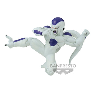 FRIZER EN POSICION HORIZONTAL CON RODILLA IZQUIERDA HACIA ABAJO DRAGON BALL Z BANPRESTO