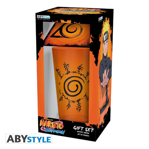 JUEGO DE 2 VASOS Y TAZA NARUTO SHIPPUDEN ABYSSE AMERICA ABYSSE AMERICA (COLECCIONABLES)