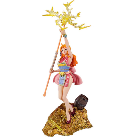 NAMI SOBRE TESORO ONE PIECE BANDAI