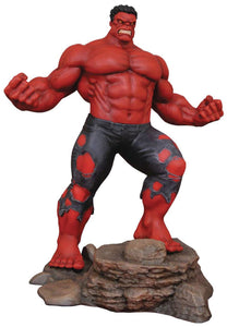 RED HULK SOBRE ROCA MARVEL GALLERY DIAMOND SELECT TOYS