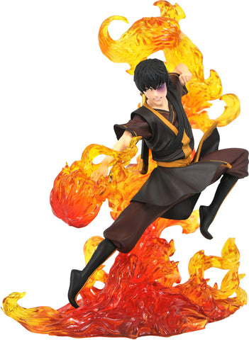 ZUKO LANZANDO FUEGO AVATAR: THE LAST AIRBENDER GALLERY DIAMOND SELECT