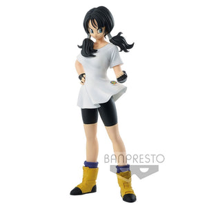 VIDEL GLITTER & GLAMOURS CON MANO EN LA CINTURA DRAGON BALLZ BANPRESTO