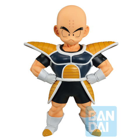 KRILLIN TRAJE DE GUERRERO CON PUÑOS EN LA CINTURA DRAGON BALL Z ICHIBANSHO