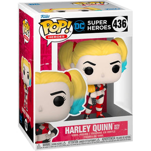 HARLEY QUINN CON CINTURON DC FUNKO 436