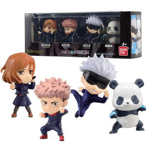 SET DE MINIFIGURAS JUJUTSU KAISEN CON PANDA BANDAI