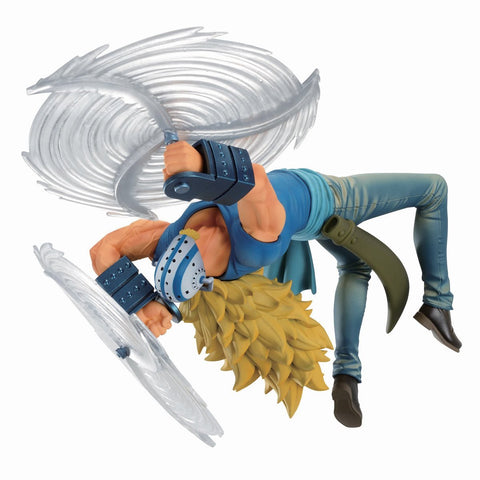 KILLER DE CABEZA CON ESPADAS ROTATANDO EN WANO ONE PIECE BANDAI