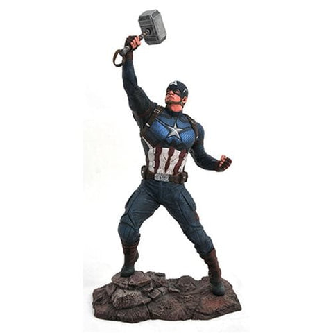 CAPITAN AMERICA ALZANDO EL MJOLNIR MARVEL DIAMOND SELECT