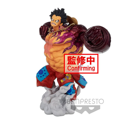 MONKEY D. LUFFY GEAR 4 CON ESPADA EN WANO ONE PIECE BANPRESTO