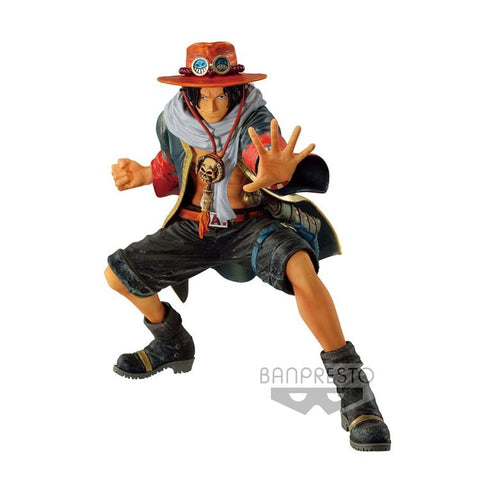 PORTGAS D. ACE MANO IZQUIERDA ABIERTA BANPRESTO