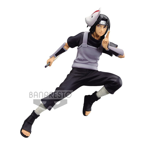 ITACHI CON ESPADA Y MASCARA ANBU NARUTO SHIPPUDEN BANPRESTO