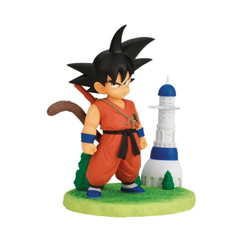 GOKU NINO JUNTO A TORRE BLANCA DRAGON BALL BANPRESTO