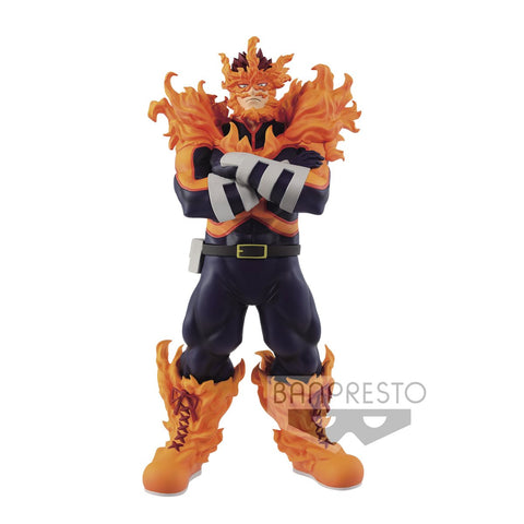 ENDEAVOR CON BRAZOS CRUZADOS MY HERO ACADEMIA BANPRESTO