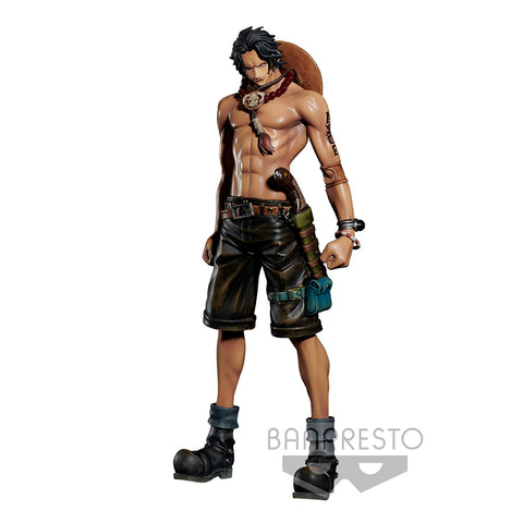 PORTGAS D. ACE CON SOMBRERO EN LA ESPALDA ONE PIECE BANPRESTO