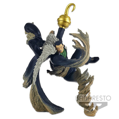 CROCODILE CON CIGARRO EN BOCA MANO Y PIE DE ARENA ONE PIECE BANPRESTO