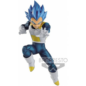 VEGETA CABELLO AZUL MODO DIOS MANO IZQ. DELANTE  DRAGON BALL BANPRESTO