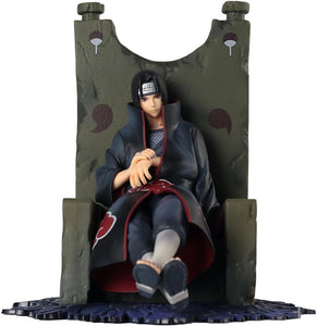 ITACHI UCHIHA SENTADO EN SU TRONO NARUTO SHIPPUDEN BANPRESTO