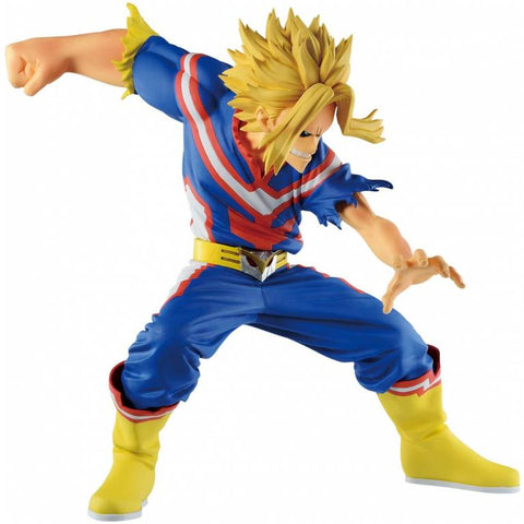 ALL MIGHT CON BRAZO IZQUIERDO AL FRENTE MY HERO ACADEMIA BANPRESTO