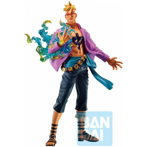 MARCO EL FÉNIX CON FUEGO EN LA MANO DERECHA ONE PIECE BANDAI