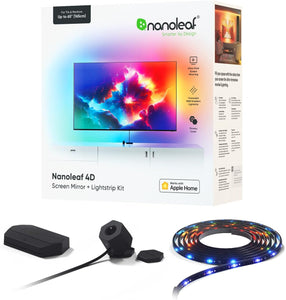 TIRA LED RGB 4D INTELIGENTE PARA TV O MONITORES HASTA 65 - 4 METROS (NANOLEAF)