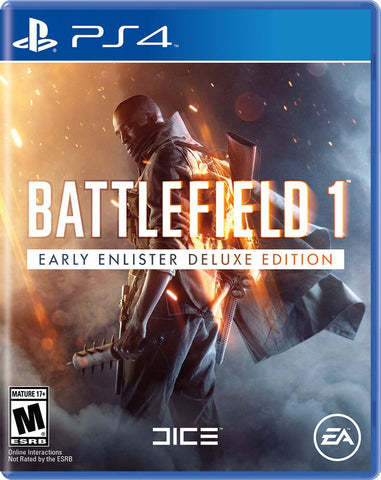 BATTLEFIELD 1 EARLY ENLISTER DELUXE EDITION USADA (PS4)