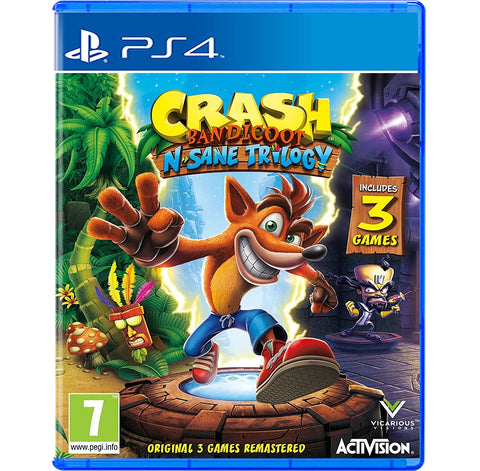 CRASH BANDICOOT N SANE TRILOGY (PS4)