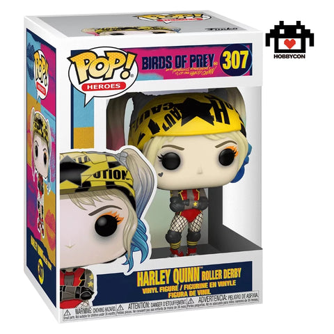 HARLEY QUINN ROLLER DERBY FUNKO 307