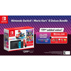 Nintendo Switch Mario Kart 8 Deluxe Bundle