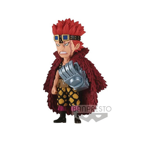 KID CON BRAZO IZQUIERDO DE METAL LEVANTADO MINI FIGURA ONE PIECE BANPRESTO