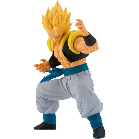 GOGETA S.SAIYAN CINTURON AZUL Y EN CUADRE PARA PELEAR BANPRESTO