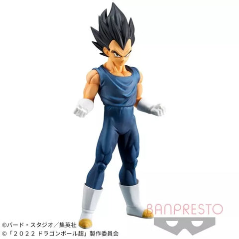 VEGETA DE PIE Y PUNOS HACIA ARRIBA - BOCA CERRADA DRAGON BALL BANDAI