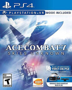 ACE COMBAT 7 SKIES UNKNOWN VR COMPATIBLE (PS4)